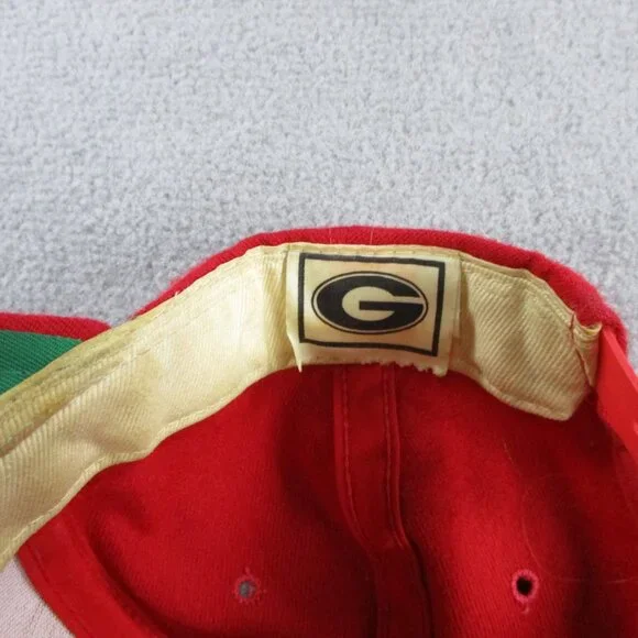VINTAGE Georgia Bulldogs Sports Specialties Hat Cap Signed Vince Dooley Snapback - Picture 9 of 11